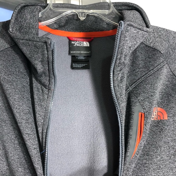 North Face Half ZIP Lined Pullover Chest Pocket L - Picture 5 of 8